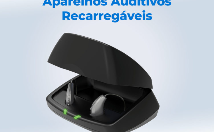  Aparelho Auditivo Recarregável